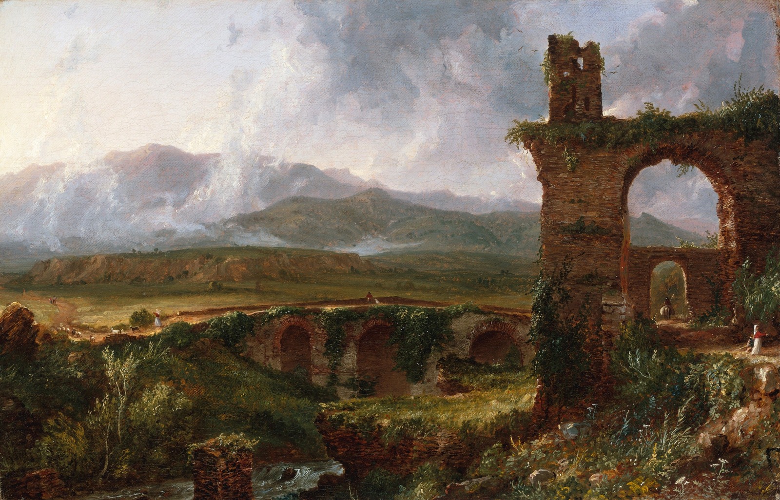 Томас Коул (Thomas Cole), 1801-1848.
